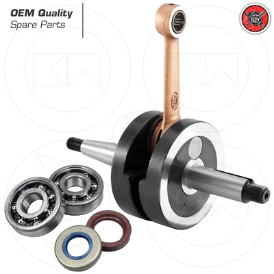 Kit Crankshaft Bearings And Seals Am6 Malaguti Cnk Drakon 50 2005 - 2007
