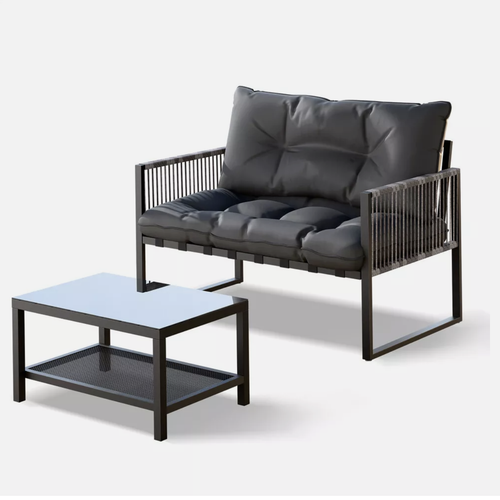 ALFORDSON 2PCS Wicker Outdoor Lounge Set