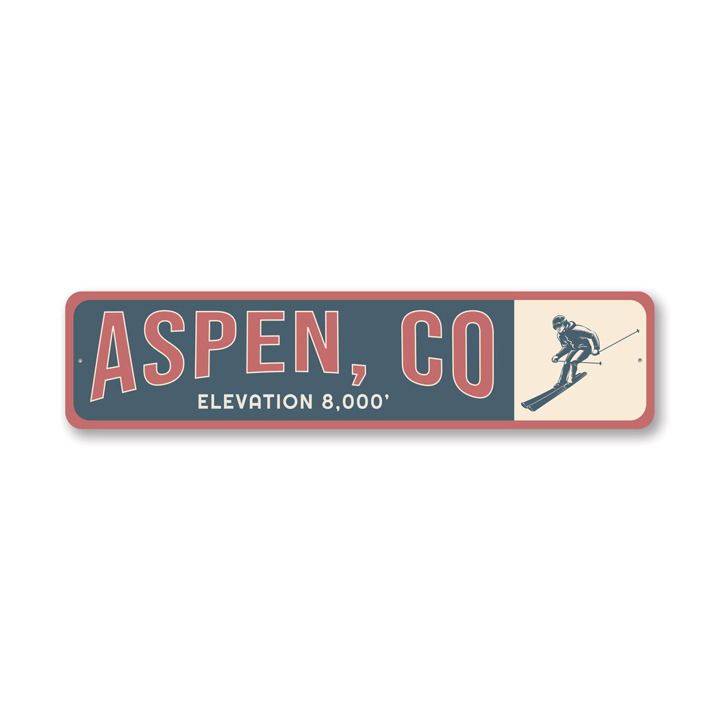 Aspen Colorado Metal Sign | eBay