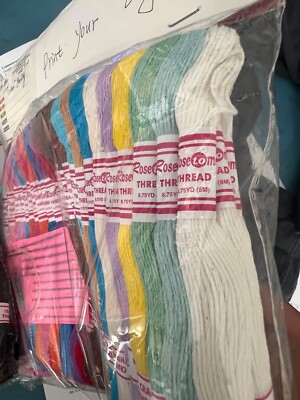 105 Skeins of Artiste 6 Strand Cotton Floss Cross Stitch Embroidery Thread  NEW