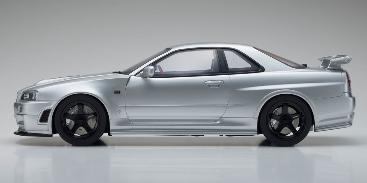 Kyosho 1/12 Nissan Skyline GT-R (R34) Nismo Z-Tune (Silver Kyosho 1/12 Nissan Skyline GT-R (R34) Nismo Z-Tune (Silver