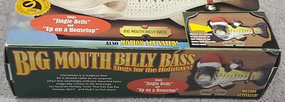 Big Mouth Billy Bass Sings For The Holidays | eBay