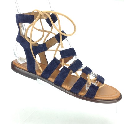 navy blue gladiator sandals