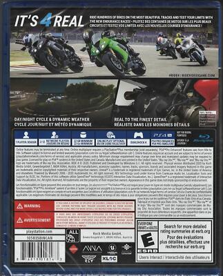 Ride 4 PS4 (Brand New Factory Sealed US Version) PlayStation 4