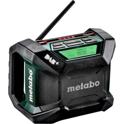 Metabo R 12-18 DAB+ BT solo Baustellenradio grün/schwarz Bluetooth, ohne Akku