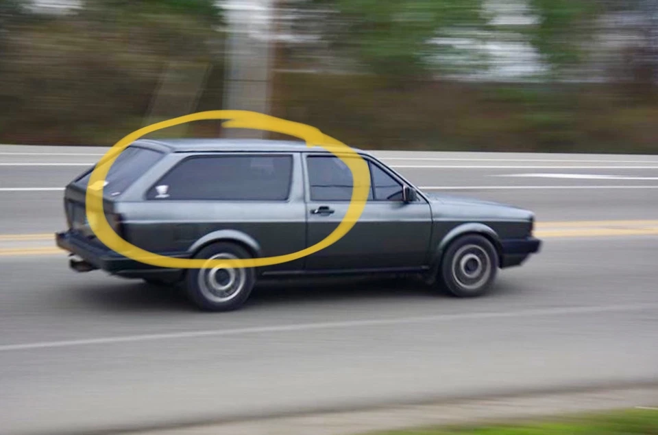 Volkswagen Fox 1987-1993 2 puertas hatchback ventana trasera derecha cristal OEM Foto 3 de 4