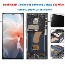Small OLED Screen For Samsung Galaxy S23 Ultra S918U/W LCD Display Replacement