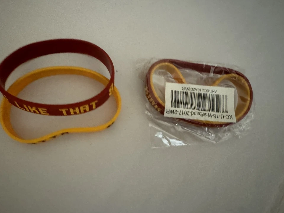 HTTR GOOD LCK Kirk Cousins Washington Redskins Pulsera NFL SET 4 FÚTBOL AMERICANO vikin Foto 4 de 4