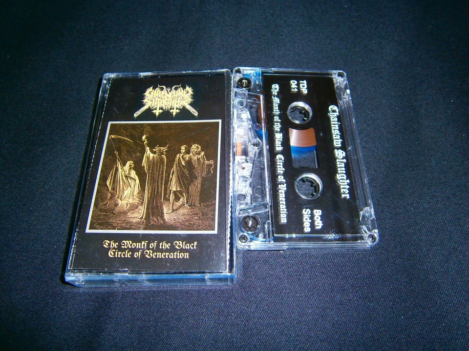 CHAINSAW SLAUGHTER - The Monks of the Black Circle of Veneration. Tape - Image 2 of 3