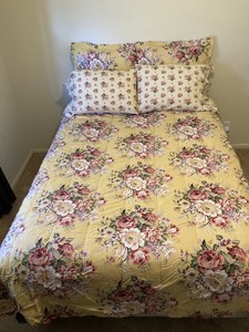 Euc Discontinued Ralph Lauren Sophie Brooke Queen Comforter Set Ebay