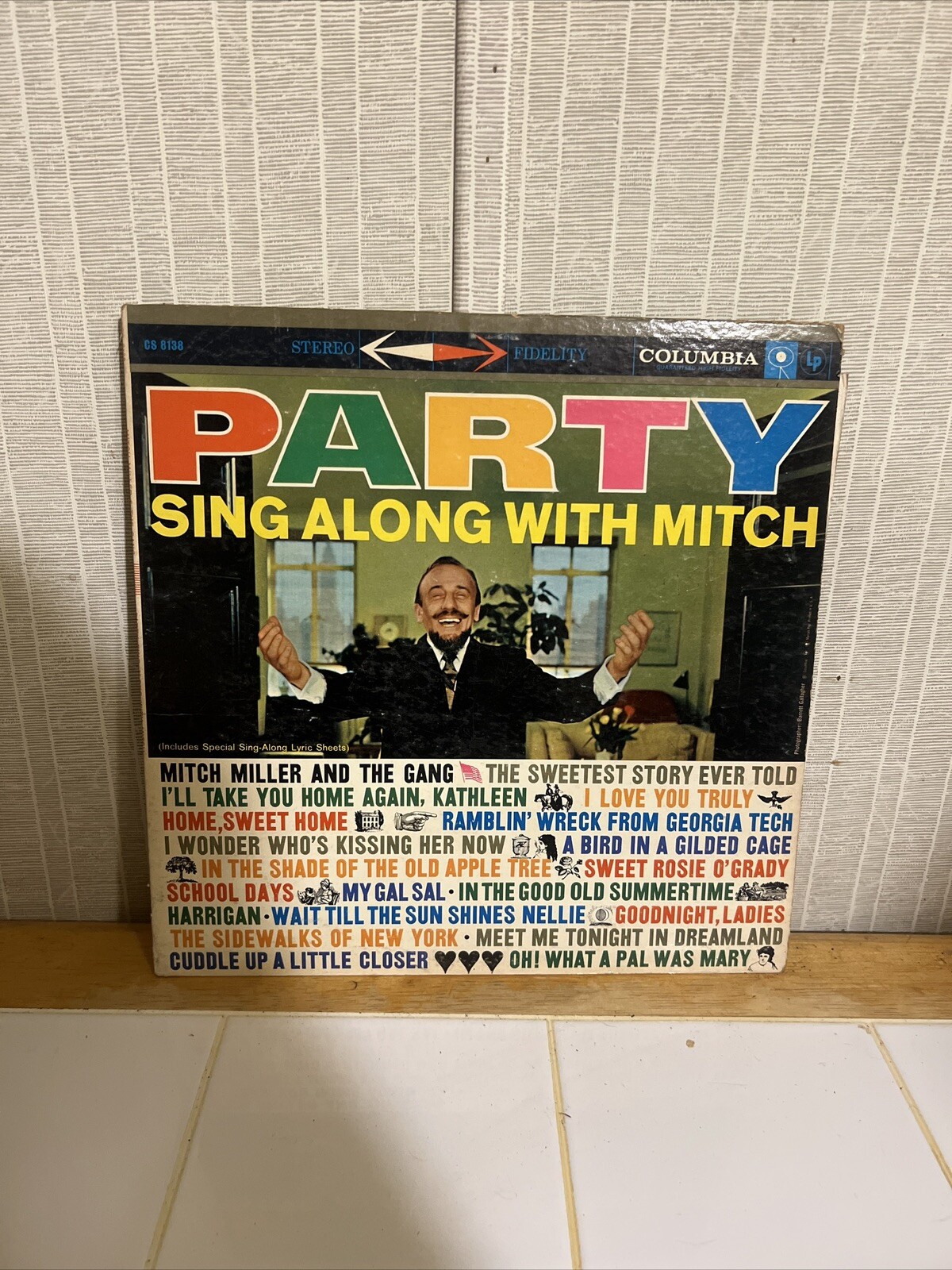 Mitch Miller & The Gang ~ Party Sing Along With Mitch (vinyl LP 1959) Columbia