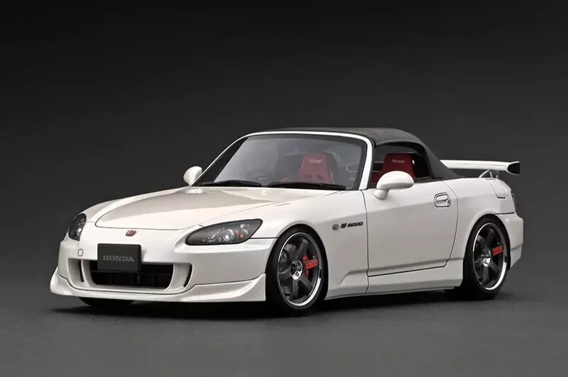 1/18 ignition model Honda S2000 AP2 Pearl White w/ Engine 1/18 ignition model Honda S2000 AP2 Pearl White w/ Engine