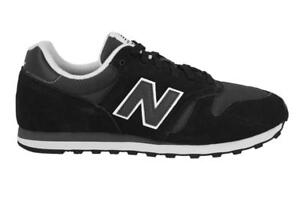 NEW BALANCE 373 Black Trainers ML373MMC 