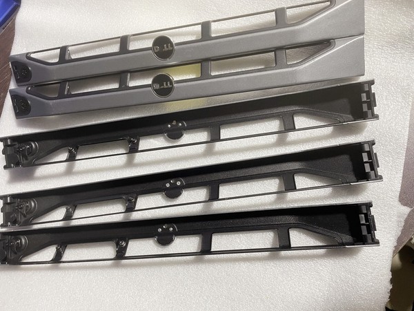 Bisel de panel frontal antipolvo placa frontal 1U para llave de servidor Dell Poweredge R610