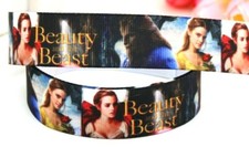 7/8 INCH 22mm GROSGRAIN RIBBON Hair Bow Supplies WHOLESALE Beauty and the Beast