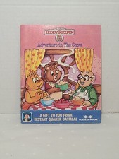 VTG TEDDY RUXPIN ADVENTURES IN THE SNOW QUAKER OATMEAL PROMOTION BOOK 1987 RARE