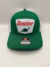 Sinclair Oil Dino Trucker Hat, Richardson 112 snap-back style.  New with tags!