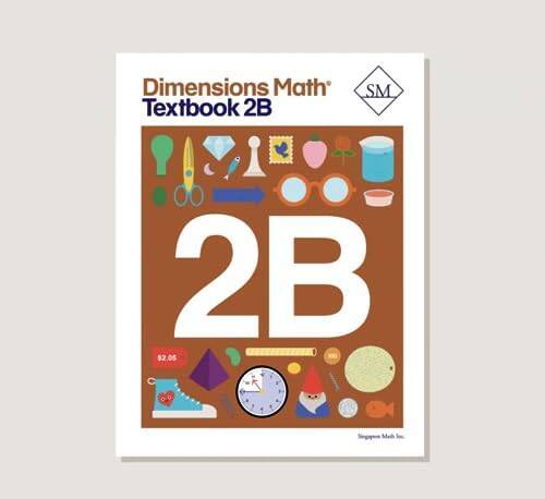 Dimensions Math Textbook 2B - Perfect Paperback By Singapore Math ...