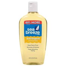 Sea Breeze Original Formula Astringent for All Skin, Acne and Blemishes,16 fl oz