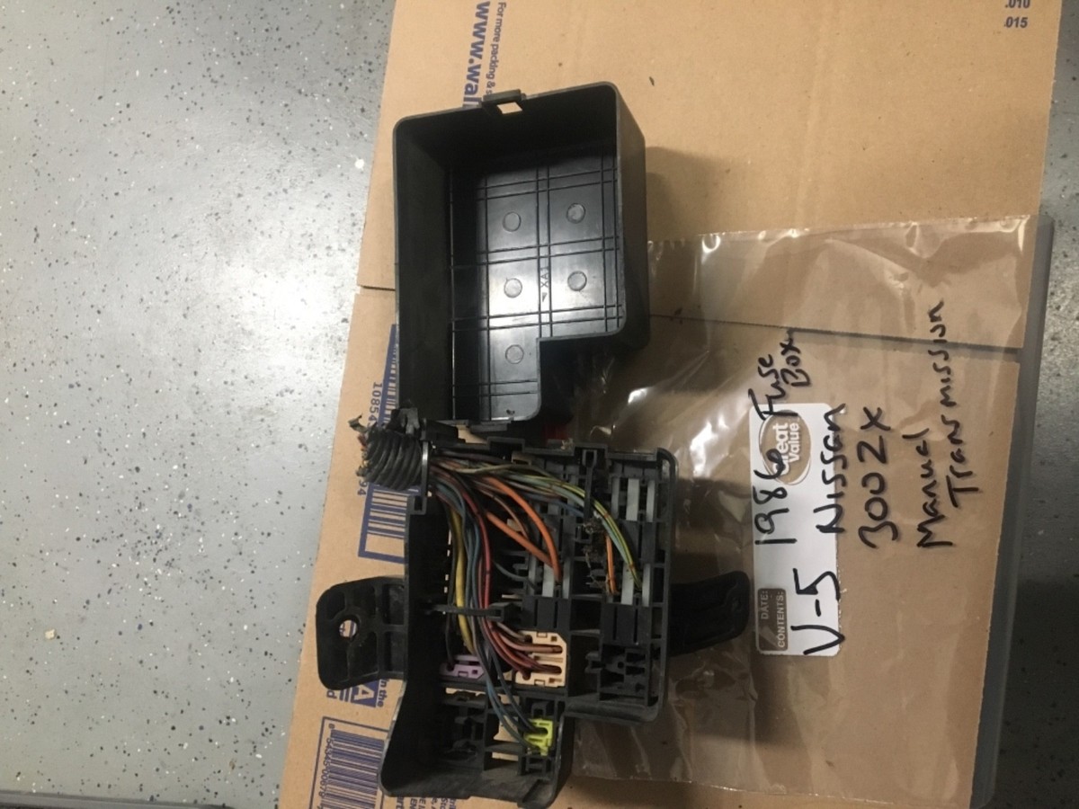 1986 NISSAN 300ZX FUSE BOX WIRE PANEL RELAY | eBay
