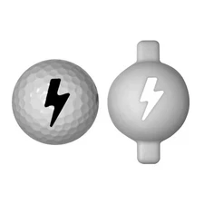 Lightning Bolt Golf Ball Stencil, Marker, Personalize Your Balls
