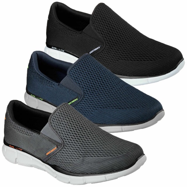 skechers slip on trainers