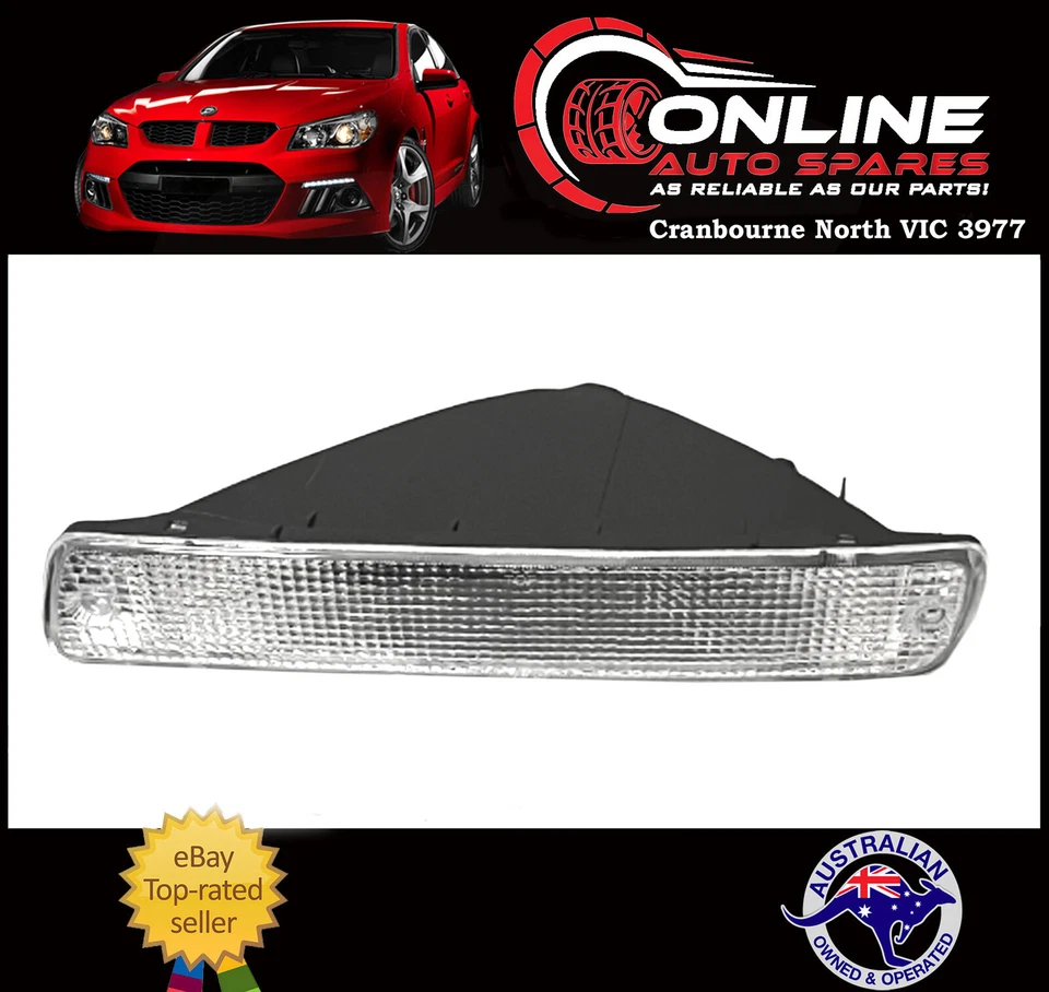 Kit de indicadores de barra delantera + protector traje Toyota Landcruiser serie 80 intermitente transparente Foto 4 de 4