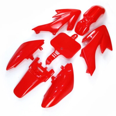 Plastic Red Fairing Honda CRF XR 50 CRF50 XR50 125 SSR SDG 107 Pit