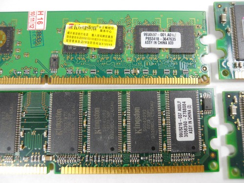 lot memory card Kingston KVR, not tested, selling as is, for parts or scrap - Picture 5 of 18