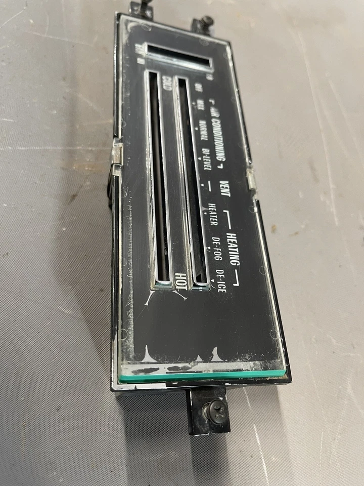 Chevy Impala 1969 1970 lente de control de calefacción aire acondicionado BelAir tablero moldura OEM Foto 2 de 4