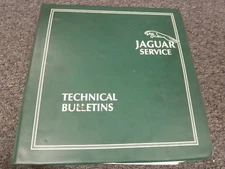 1987 1988 1989 Jaguar XJ6 XJ12 XJ-S XJS Sedan Technical Service Bulletins Manual