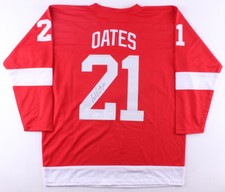 Adam Oates Signed Detroit Red Wings Jersey (JSA COA) Playing career 1985–2004 