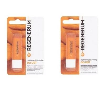 2x Regenerum Regenerating Lip Peeling Intensively Nourishes Moisturises Protects