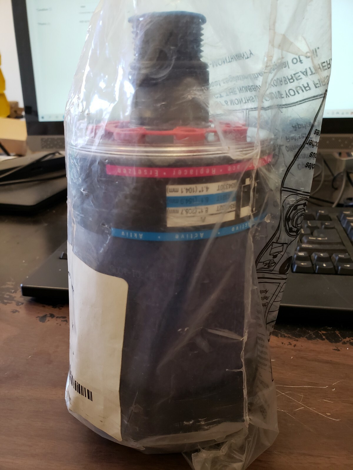 NEW Parker TriCeptor Hydraulic Tank Desiccant Breather, 2NMT1 ZX (E24