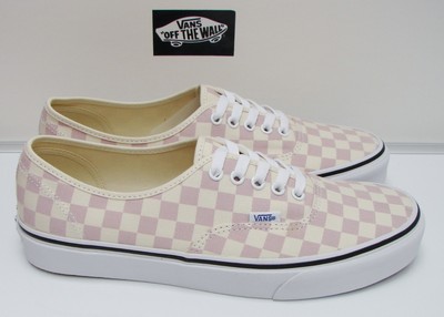 vans checkerboard chalk pink