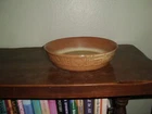 Vintage Frankoma 7N Serving Bowl Mayan Aztec Prairie Brown