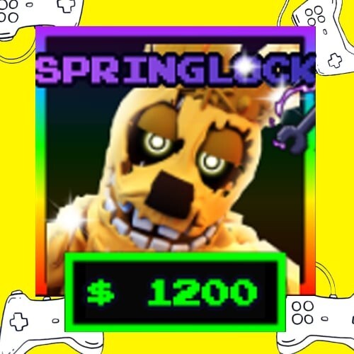Roblox Five Nights TD Shiny Kingtrap Springlock - Imagen 1 de 1