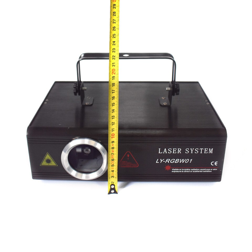 DMX512 RGB Animation Laser Projector Light ILDA SD DJ Party Stage