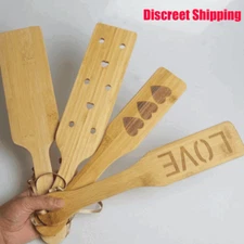 Bamboo Spanking Paddle BDSM Whip Flogger Whip Torture Slave for Couple Cosplay