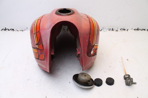 1980 Honda XL185 XL185s XL100 XL125 17520-427-770ZA Gas Fuel Tank CLEAN, DENTS - Picture 12 of 22