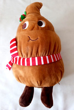 Miniso Singing Dancing Christmas POOP Plush Sound DECK THE HALLS Stuffed Toy 11"