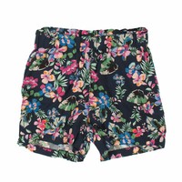 Esprit Damen Bermuda Shorts 068EE1C012 Dunkelblau Floral / 36 / Kurze Hose