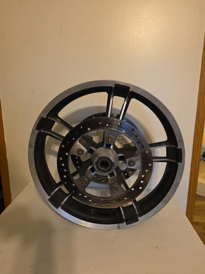 ПЕРЕДНИЙ ОБОД HARLEY DAVIDSON E19 X 3,5 MT, 2 РОТОРА (см. фото) - Изображение 3 из 4