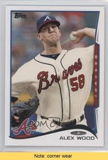 2014 Topps Alex Wood #437 READ 0l2