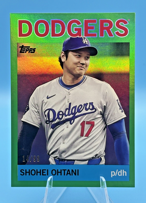2025 Topps Archives Shohei Ohtani #95C-7 Cyber Stats Insert Los 
