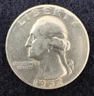 1952-S Washington Quarter, silver, beautiful condition, INV:2181