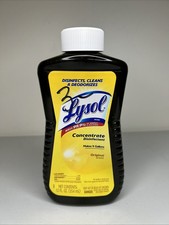 LYSOL Disinfectant Concentrate - Original Scent - 12 Fl oz - Makes 9 Gallons