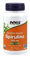 Now Foods Bio Spirulina 1000 Mg 120 Vegane Tabletten