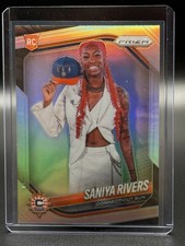 2025 Panini Prizm WNBA- Saniya Rivers #150 Silver Prizm (RC)