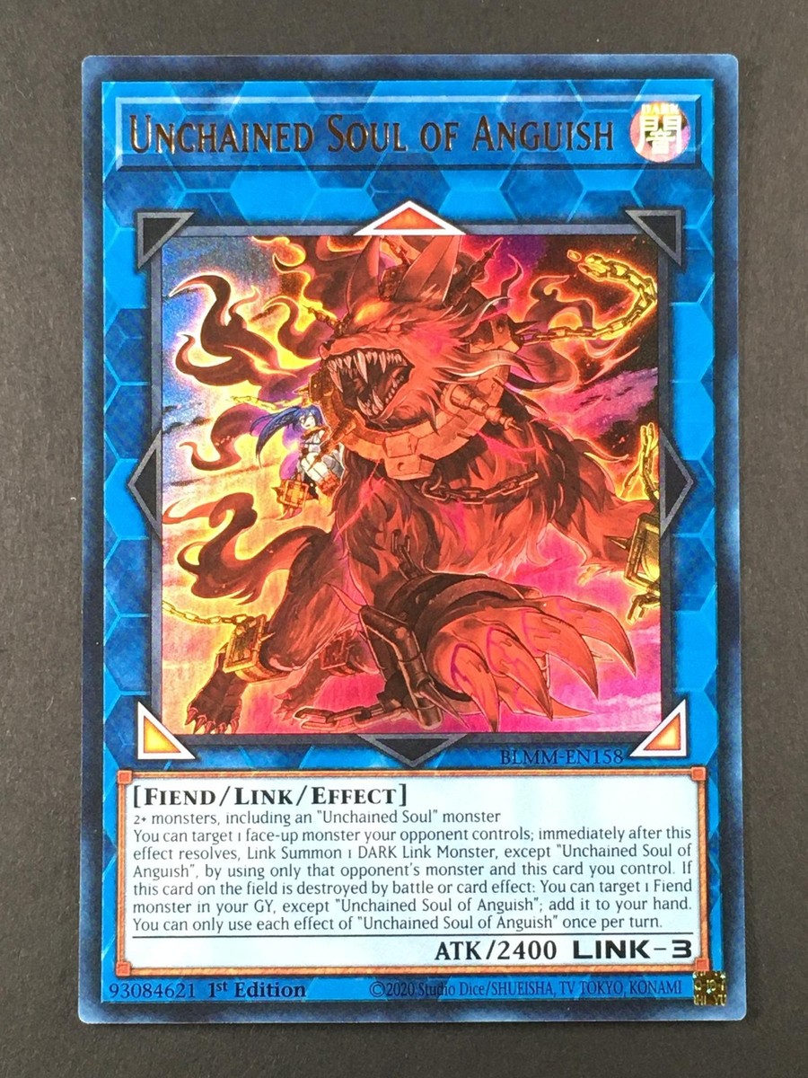 Yu-Gi-Oh Unchained Soul of Anguish BLMM-EN158 Ultra Rare NM | eBay